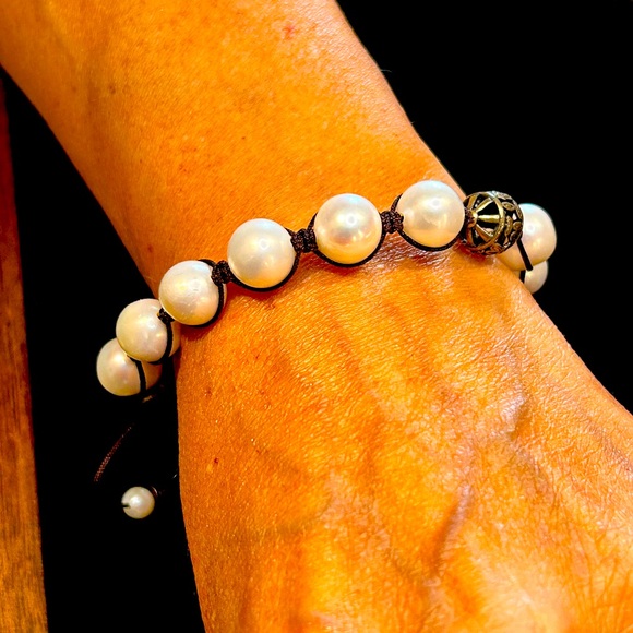 Silpada very old vintage bracelet with pearls in excellent condition. - Picture 5 of 5